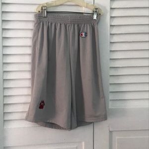 Grey champion basketball shorts